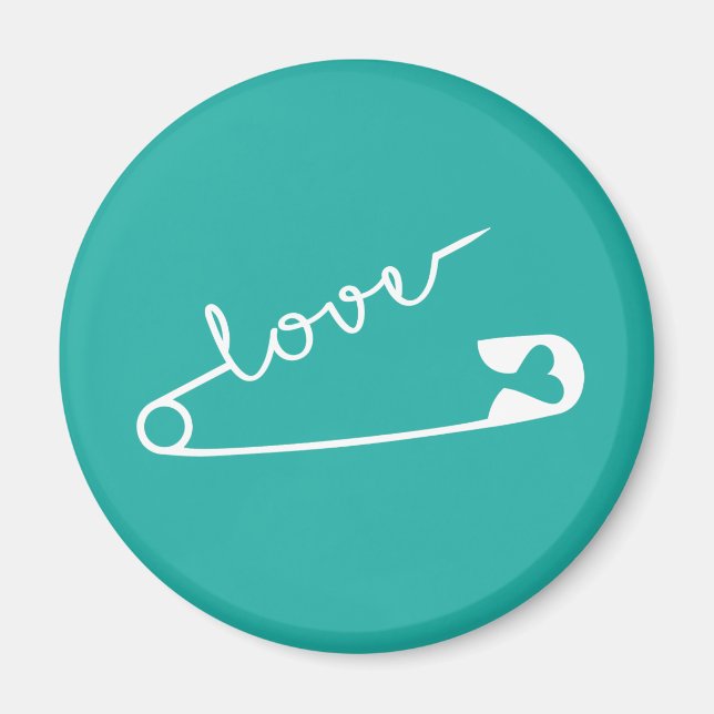 Kärlek Styrke tillsammans Aqua Magnet (Framsidan)