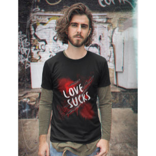 Kärlek Sucks, Anti alla hjärtans dag dagen Stil Go T Shirt