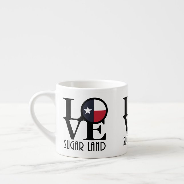 KÄRLEK Sugar Land Espressomugg (Vänster)