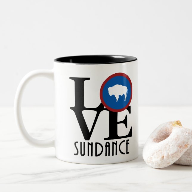 KÄRLEK Sundance 11oz Två-Tonad Mugg (Med munk)