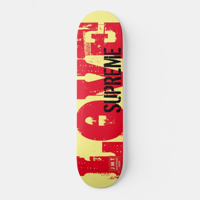 KÄRLEK SUPREME/TST Skateboard (Framsida)