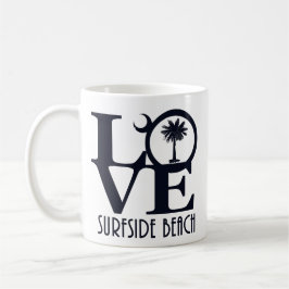 KÄRLEK Surfside Beach SC 11oz Kaffemugg