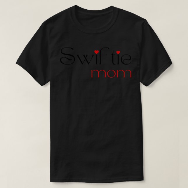 Kärlek Swiftie Mamma TShirt T Shirt (Design framsida)