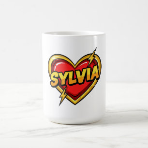 Kärlek Sylvia Kaffemugg