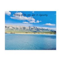 Kärlek & Sympati Bergskedja Västra Postkort