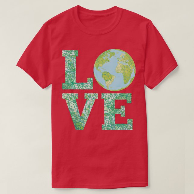 kärlek t shirt (Design framsida)