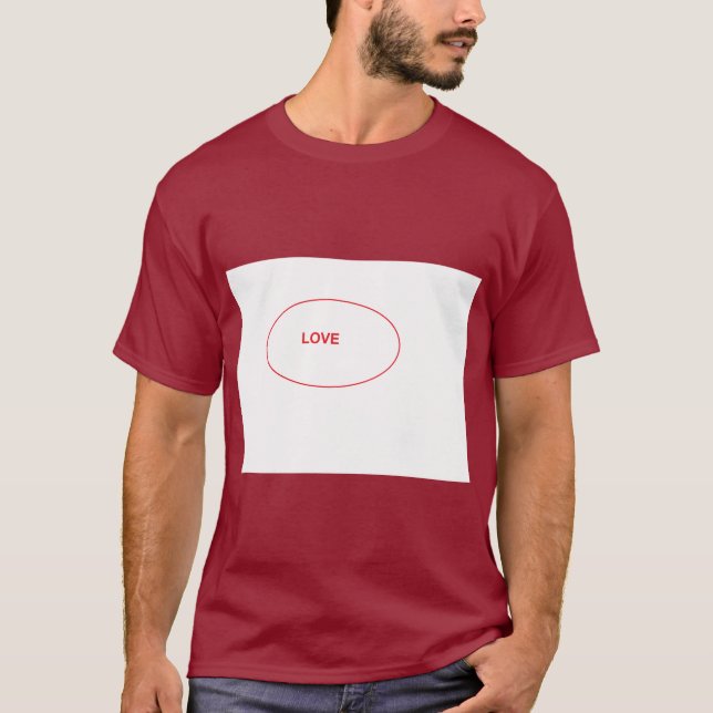 Kärlek T Shirt (Framsida)