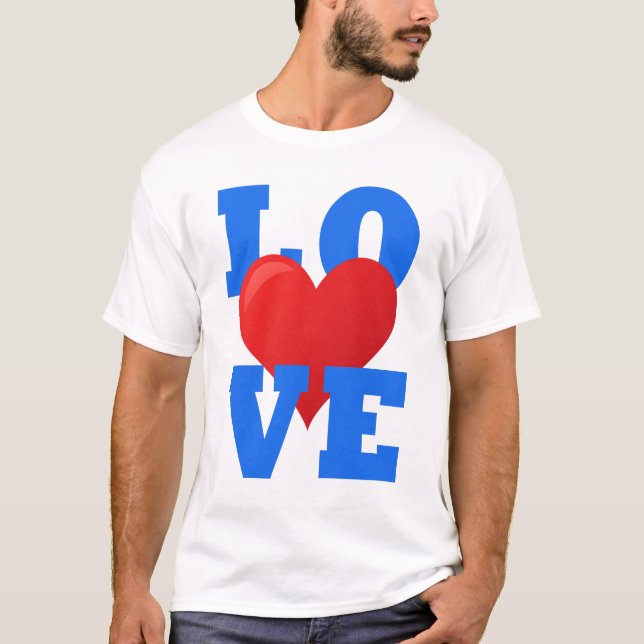 "Kärlek" T-Shirt (Framsida)