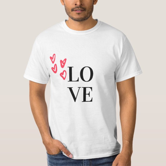 Kärlek T Shirt (Framsida)