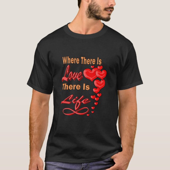 kärlek t shirt (Framsida)
