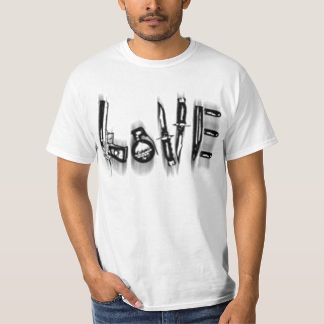 kärlek t-shirt (Framsida)
