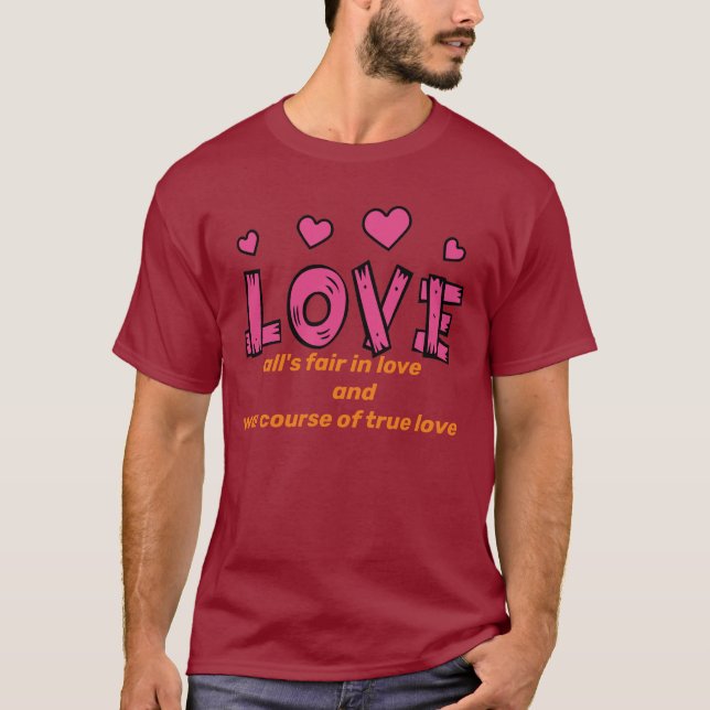 Kärlek T-Shirt (Framsida)