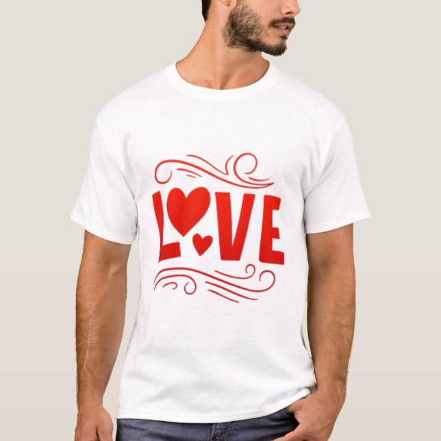 Kärlek T Shirt (Framsida)