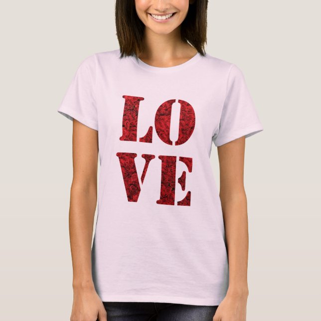 Kärlek T Shirt (Framsida)