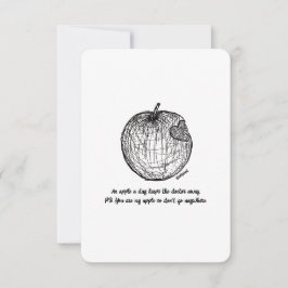 Kärlek & Tack, gå ingenstans, platta kort