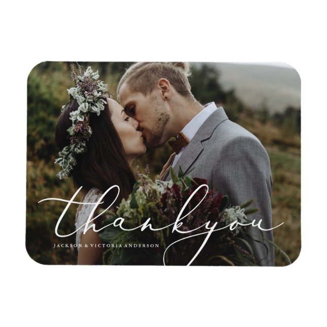 Kärlek Tack Magnet (Horisontell)