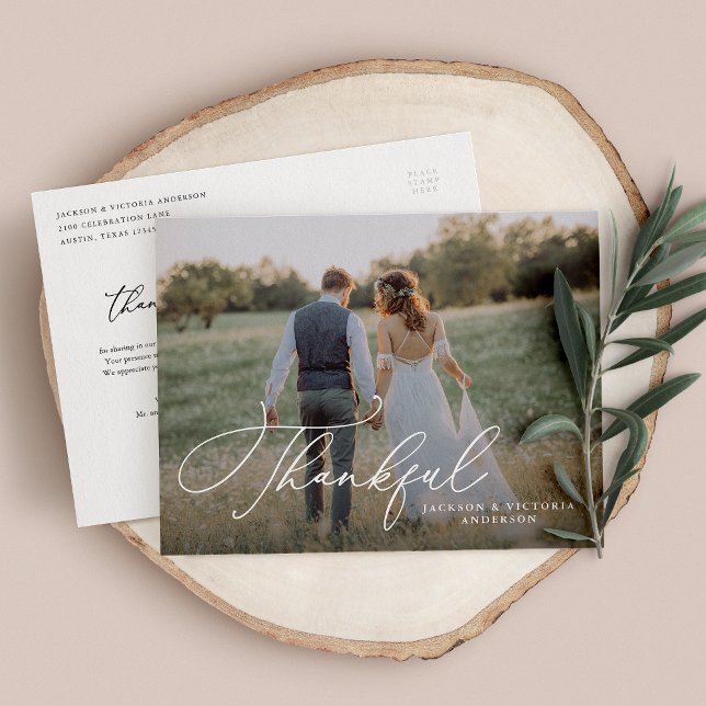 Kärlek Tacksam Julkort Meddelande Vykort (Skapare uppladdad)