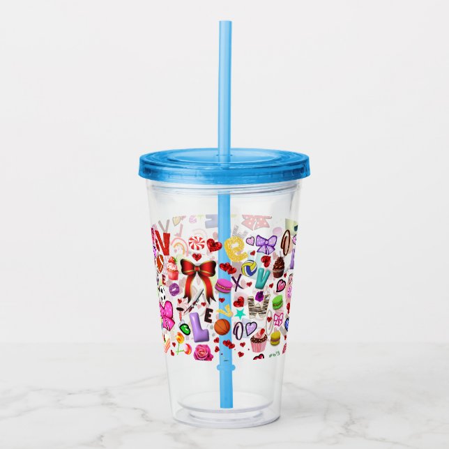 Kärlek Take Away Mugg (Framsida)