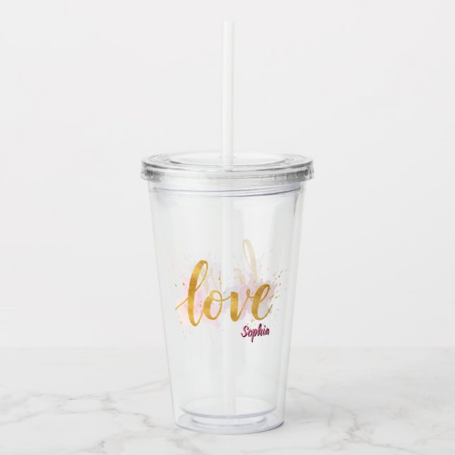 Kärlek Take Away Mugg (Framsida)