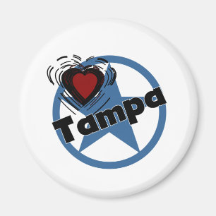 Kärlek Tampa Magnet