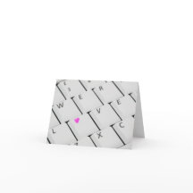 Kärlek Tangentbord - gratulationskort