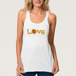 Kärlek Tanktop Linne Med Racerback