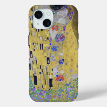 Kärlek Tapestry: A Kiss i Guld av Klimt