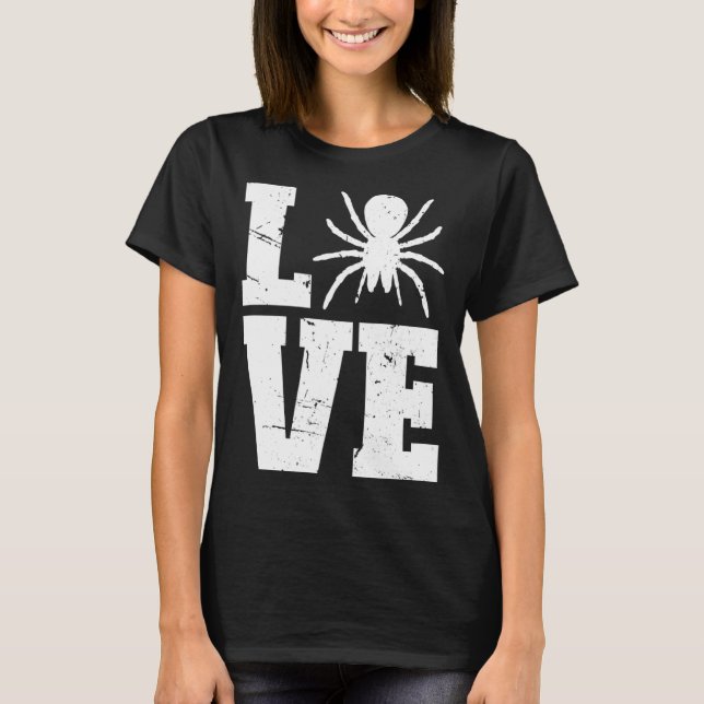 Kärlek Tarantula Owner Tarantula Tarantula Mamma T Shirt (Framsida)