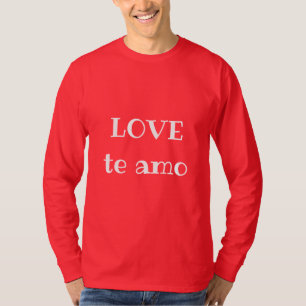 KÄRLEK te amo Classic Round Stickers T Shirt