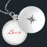 Kärlek-tecken Sterling Silver Halsband<br><div class="desc">Kärlek-tecken</div>