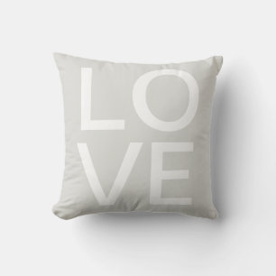 KÄRLEK tecken Valentines day typo Throw Cushion Br Kudde