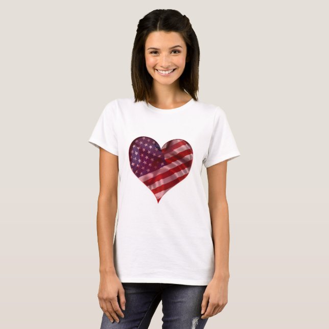 Kärlek Tee Shirt (Hel framsida)