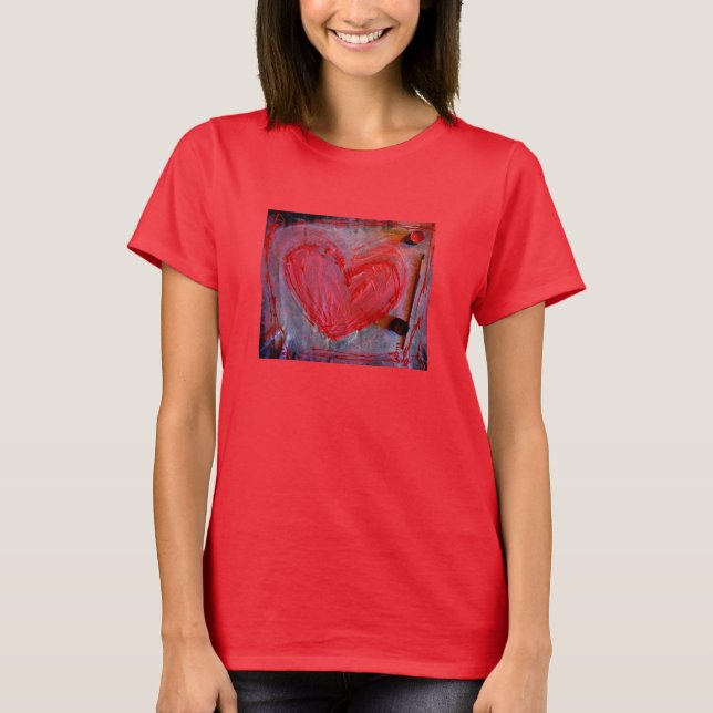 kärlek tee shirt (Framsida)