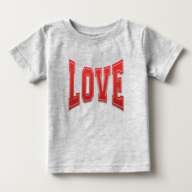 Kärlek Tee Shirt (Framsida)