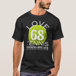 Kärlek tennis, inget annat än nät t shirt