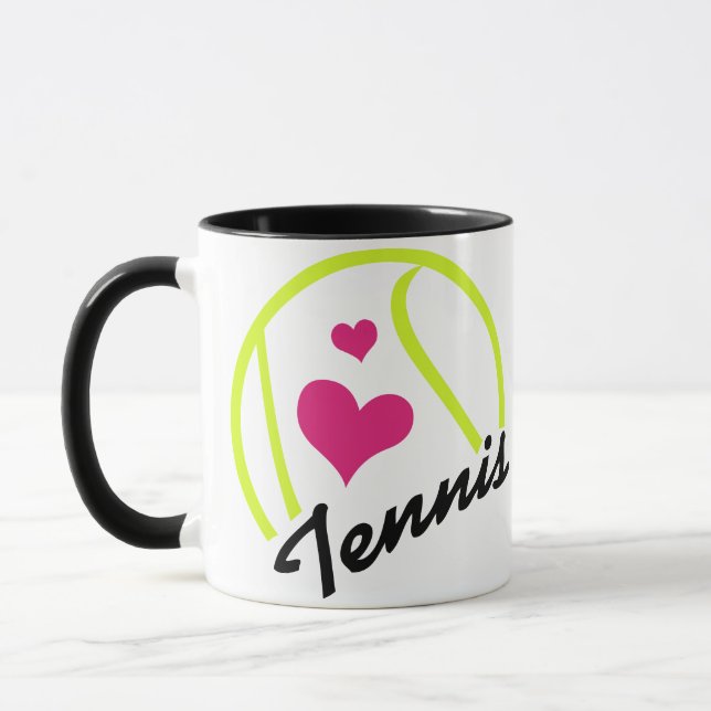 Kärlek Tennis Mugg (Vänster)