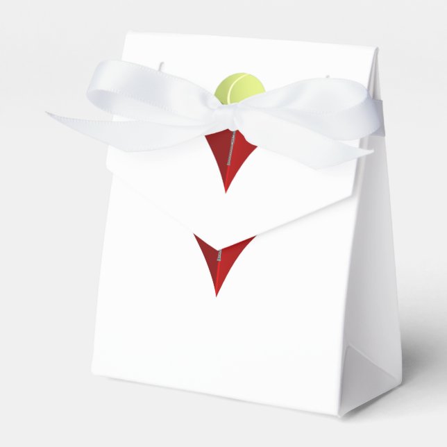 Kärlek Tennis Presentaskar (Framsidan Sidan)