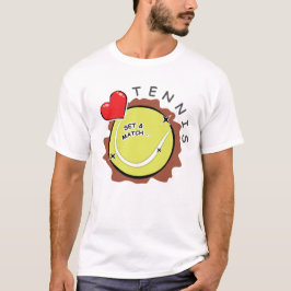 Kärlek Tennis T Shirt