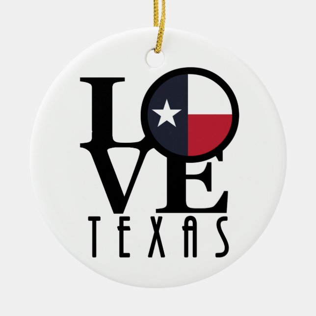 KÄRLEK Texas Ornament (Framsidan)