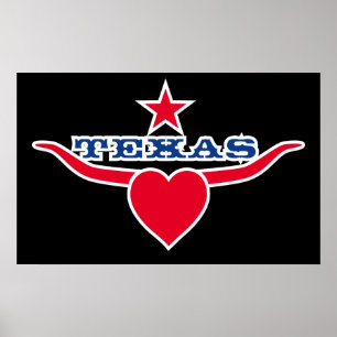 Kärlek Texas Poster
