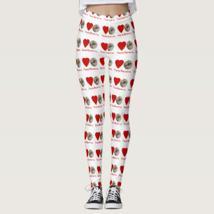 Kärlek Thai Grönt Curry ... Thailand Street Food Leggings