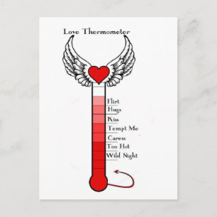 Kärlek Thermometer.jpg Vykort