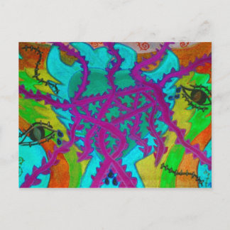 Kärlek through Thorns Vykort