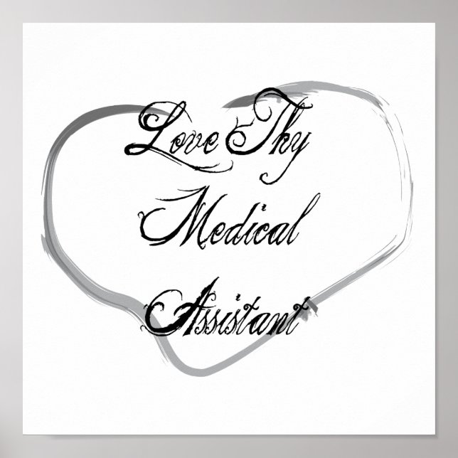 Kärlek Thy Medical Assistant Poster (Framsidan)