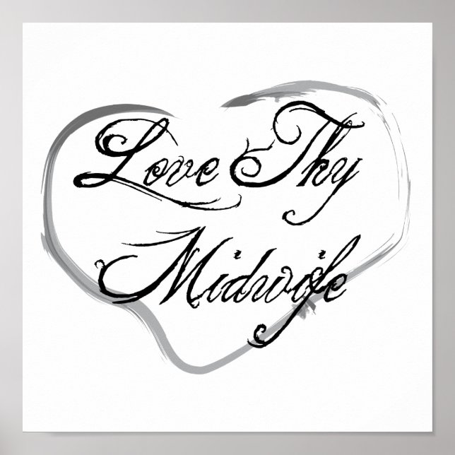 Kärlek Thy Midfru Poster (Framsidan)