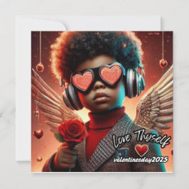 Kärlek Thyself-Valentines day 2025 Kort