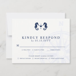 Kärlek Tide | Seahorse Theme Bröllop OSA Måltider