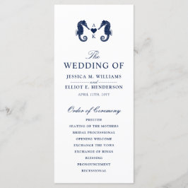 Kärlek Tide Seahorse Theter Monogram Program