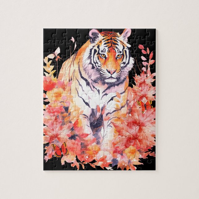 Kärlek Tiger Titta inte längre Pussel (Vertikal)