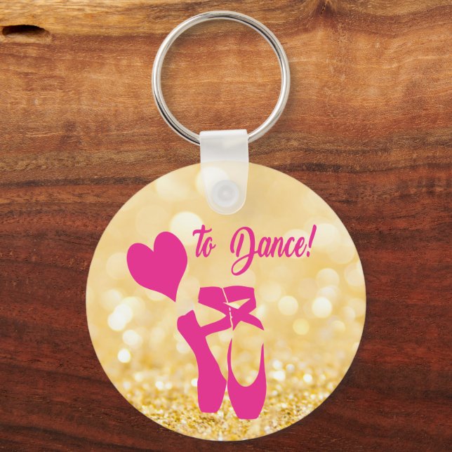 Kärlek till Dance Nyckelring (Framsida)